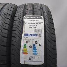 3. Opony 215/65 R15C 2x CONTINENTAL 104/102T VanContact Eco letnie 2022