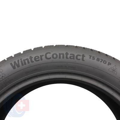 7. 4 x CONTINENTAL 205/55 R17 95V XL WinterContact TS870P Zima 2021/23 7-7,8mm Jak Nowe