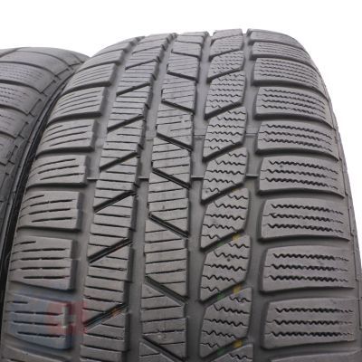 4. Opony 245/50 R18 2x CONTINENTAL 100H ContiWinterContact TS810S BMW RSC zimowe 7,8mm 2021 Jak Nowe