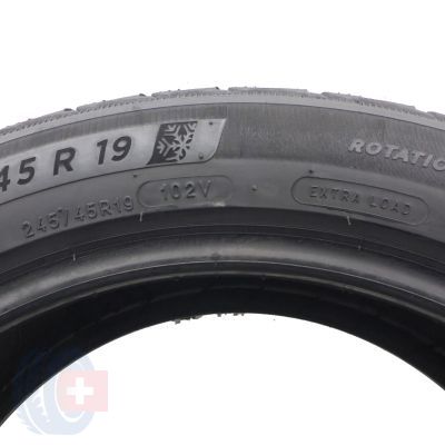 5. Opony 245/45 R19 2x MICHELIN 102V XL Pilot Alpin 5 Zimowe 2024 7mm