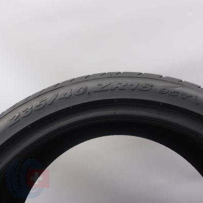 5. Opony 235/40 ZR18 2x PIRELLI 95Y XL P Zero M0 Letnie 2018 Nieużywane