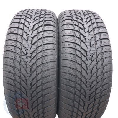 3. 4 x NOKIAN 215/55 R17 98H XL Wr Snowproof Zima 2021 7,8-8mm Jak Nowe