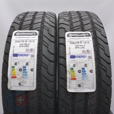 3. Opony 205/70 R15C 4 x CONTINENTAL 106/104R ContiVanContact 100 Letnie 2021   3. Opony 205/70 R15C 4 x CONTINENTAL 106/104R ContiVanContact 100 Letnie 2021