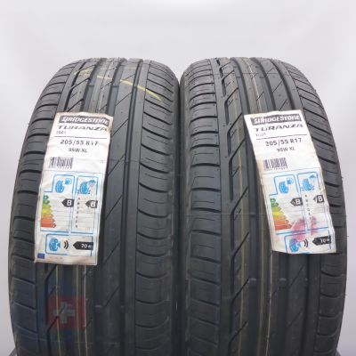 Opony 205/55 R17 2x BRIDGESTONE 95W XL Turanza T001 BMW Letnie 2019  Opony 205/55 R17 2x BRIDGESTONE 95W XL Turanza T001 BMW Letnie 2019