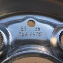8. 4 x Felgi stalowe 17  MERCEDES  5x112  6,5J Et38 GLA TPMS  Jak Nowe