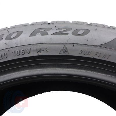 2. Opona 275/40 R20 1x PIRELLI 106V XL RUNFLAT Scorpion Winter Zimowa 2022 6,7mm