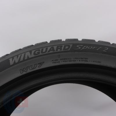 8. Opony 245/40 R18 4x NEXEN 97V XL WinGuard Sport2 WU7 Zimowe 2018, 2019 Jak Nowe 7,5-7,8mm