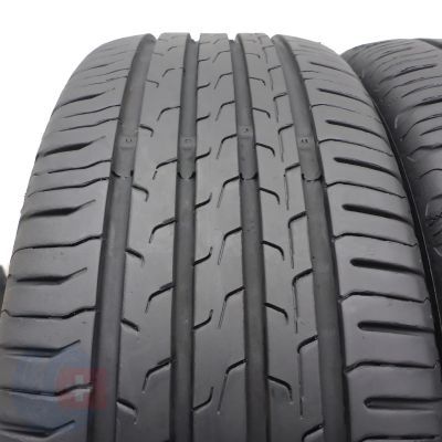 2. 2 x CONTINENTAL 195/55 R15 85H EcoContact 6 Lato 2021 6-6.2mm 