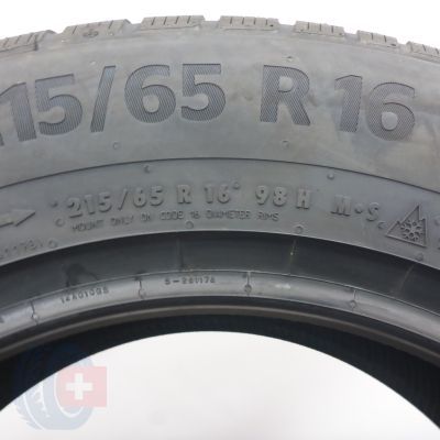 6. Opony 215/65 R16 4x CONTINENTAL 98H WinterContact TS870P Zimowe 2023 Nieużywane