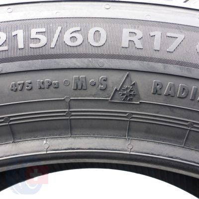 3. Opona 215/60 R17C 1x BARUM 109/107T Snovanis 3 Zimowa 2022 Jak Nowa 