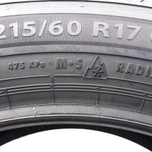 3. Opona 215/60 R17C 1x BARUM 109/107T Snovanis 3 Zimowa 2022 Jak Nowa 