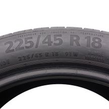 5. 4 x CONTINENTAL 225/45 R18 91W MO EcoContact 6 Lato 2020-2023 5-6mm