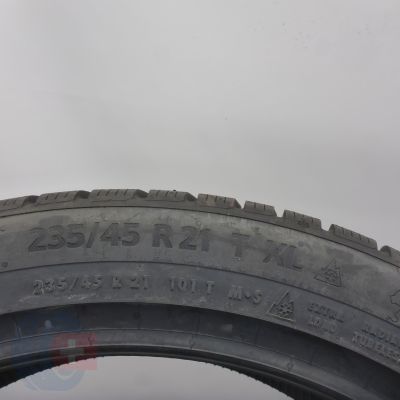 6. Opony 235/45 R21 2x CONTINENTAL101T XL WinterContact TS 870 P Zimowe 2022 
