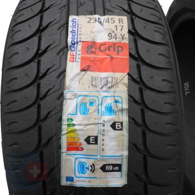 2. 2 x BF GOODRICH 235/45 R17 94Y g-Grip Lato 2017 NIEUŻYWANE 