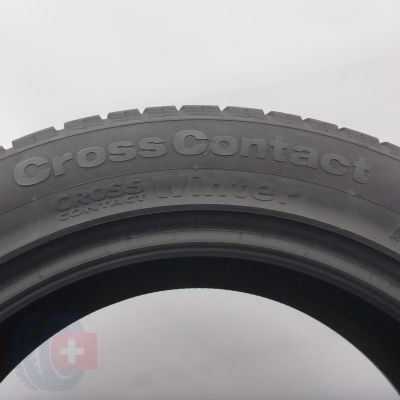 8. Opony 235/55 R19 4x CONTINENTAL 101H CrossContact Winter AO Zimowe 2018, 2022 6,8-7,2mm