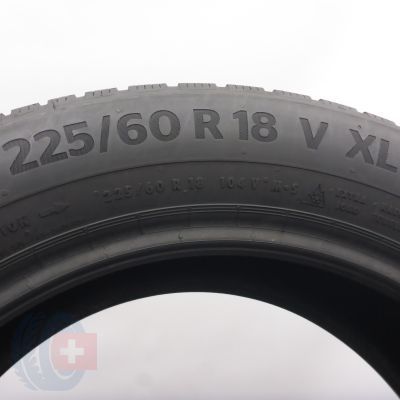 6. Opony 225/60 R18 4x CONTINENTAL 104V XL WinterContact Ts870P Zimowe 2022 7,2-8mm