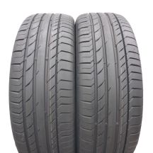 4. 4 x CONTINENTAL 225/60 R18 100H ContiSportContact 5 SUV Lato 2020  Jak Nowe