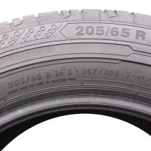 2. 1 x CONTINENTAL 205/65 R16C 107/105T ContiVanContact 200 Lato 2019 8,7mm