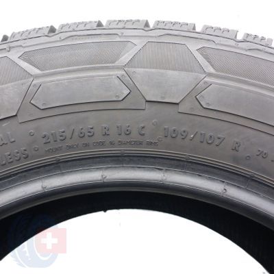 4. Opony 215/65 R16C 2x CONTINENTAL 109/107R VanContact Winter zimowe 2022 9-9,2mm
