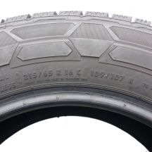 4. Opony 215/65 R16C 2x CONTINENTAL 109/107R VanContact Winter zimowe 2022 9-9,2mm