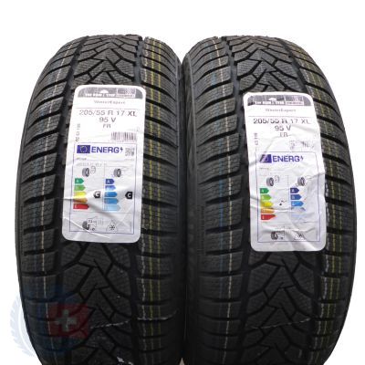 2 x UNIROYAL 205/55 R17 95V XL WinterExpert Zima 2022 Jak Nowe