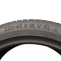 6. 4 x CONTINENTAL 225/45 R18 95V XL WinterContact TS870P Zima 2021 7-7,3mm