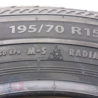 8. Opony 195/70 R15C 4x BARUM 104/102R SnoVanis 3 Zimowe 2023 