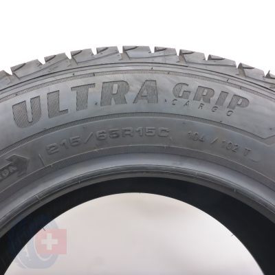 6. Opony 215/65 R15C 2x GOODYEAR 104/102T UltraGrip Cargo Zimowe 2021