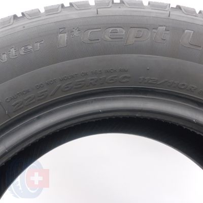 6. Opony 225/65 R16C 2x HANKOOK 112/110R Winter I Cept LV RW12 Zimowe 2021 6,8mm