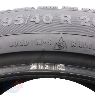 2. Opony 295/40 R20 2x CONTINENTAL 110W XL ContiWinterContact TS830P SUV Zimowe 2022 Jak Nowe 8mm
