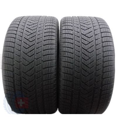 3. 4 x PIRELLI 305/35 R21 + 275/40 R21 Winter Scorpion N0 Porsche Cayenne Zima DOT19  6-7mm