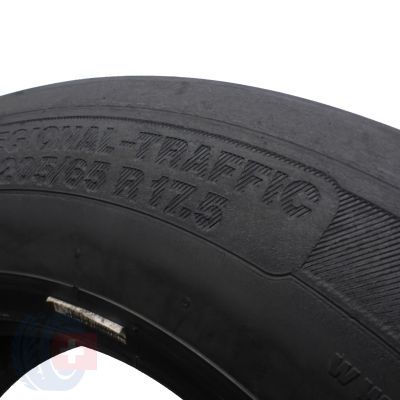 8. 2 x CONTINENTAL 205/65 R17.5 129/127 HTR2 Lato M+S 2016, 2018 10,2mm 