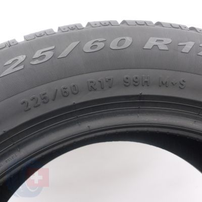 6. Opony 225/60 R17 2x PIRELLI 99H Sottozero Winter 210 SerieII Zimowe 2020 6,8-7mm