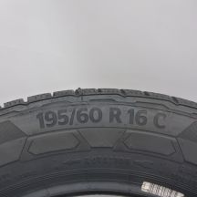 6. Opony 195/60 R16C 4x CONTINENTAL 99/97T VanContact Winter Zimowe 2022 