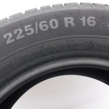 6. Opony 225/60 R16 4x CONTINENTAL 98H ContiWinterContact TS830P AO Zimowe 2023 8,7-9mm