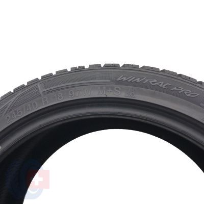 8. 4 x VREDESTEIN 245/40 R18 97V XL Wintrac Pro 2018/22 Zima 5,8-6,2mm