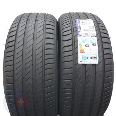 Opony 225/45 R17 2x MICHELIN 94W XL Primacy 4 Letnie 2018 Jak Nowe Nieużywane