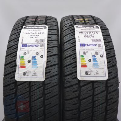 Opony 195/70 R15C 2x BARUM 104/102R Vanis AllSeason Wielosezonowe 2022 Nieużywane