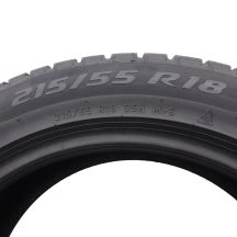 5. 2 x PIRELLI 215/55 R18 95H Sottozero 3 Winter 2022 Zima 6,5-7mm