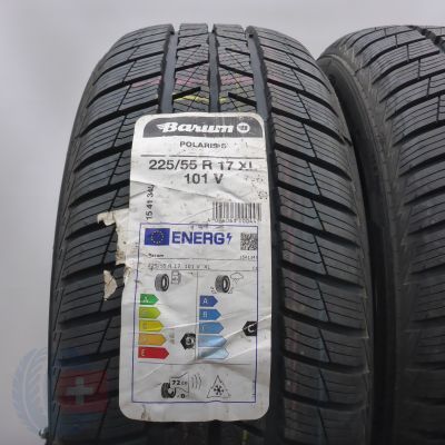 2. Opony 225/55 R17 2x BARUM 101V XL Polaris 5 Zimowe 2023  2. Opony 225/55 R17 2x BARUM 101V XL Polaris 5 Zimowe 2023