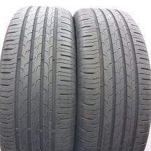 Opony 215/60 R17 2x CONTINENTAL 96H EcoContact 6 Letnie 2020, 2021 5,8-6mm