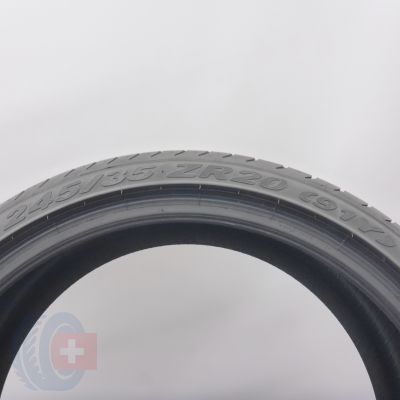 4. Opona 245/35 ZR20 1x PIRELLI 91Y XL P Zero N0 Letnia 2019 Jak Nowa
