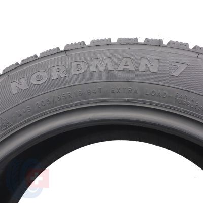 5. Opony 205/55 R16 2x NOKIAN 94T XL Nordman 7 KOLCE Zimowe 2021 Nieużwane 