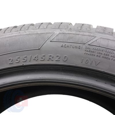 5. 2 x DUNLOP 255/45 R20 101V SP Winter Sport 3D A0 Zima 2022 6,2-6,8mm