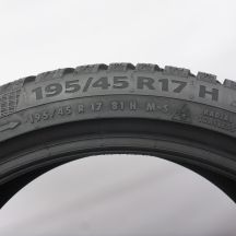 5. Opony 195/45 R17 2x CONTINENTAL 81H WinterContact TS860 Zimowe 2019 8mm Jak Nowe