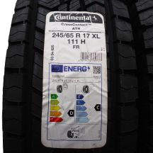 2. Opony 245/65 R17 4x CONTINENTAL 111H XL CrossContact ATR letnie M+S 2021 Jak Nowe