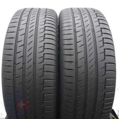 Opony 235/60 R18 2x CONTINENTAL 107V XL PremiumContact 6 Letnie 2021 6,8-7mm