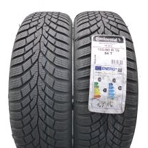 Opony 185/60 R15 2x CONTINENTAL 84T WinterContact TS870 Zimowe 2022 Jak Nowe