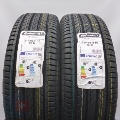 3. Opony 215/65 R16 4x CONTINENTAL 98H UltraContact Letnie 2023 Nieużywane  3. Opony 215/65 R16 4x CONTINENTAL 98H UltraContact Letnie 2023 Nieużywane