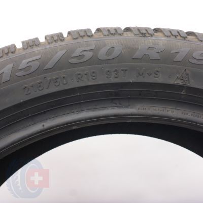 6. Opony 215/50 R19 2x PIRELLI 93T Seal Cinturato Winter WTC2 Zimowe 2021 Nieużywane